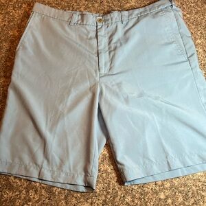 Haggar Clothing Flat Front Blue Shorts Men’s Size 38